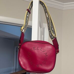 Stella McCartney Bold Red Crossbody Bag